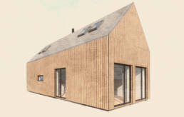 Blokki se sedlovou střechou a podkrovím